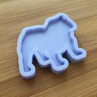 English Bulldog Silicone Mold - Thumbnail 2