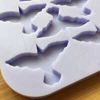 Flying Crow Silicone Mold - Thumbnail 2