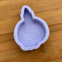 Protection Skull Candle Silicone Mold - Thumbnail 4