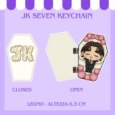 Seven jungkook keychain
