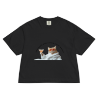 Womens heavyweight boxy tee - Thumbnail 2