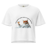 Womens heavyweight boxy tee - Thumbnail 5