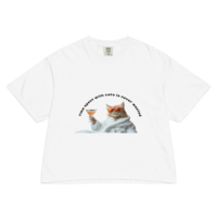 Womens heavyweight boxy tee - Thumbnail 7