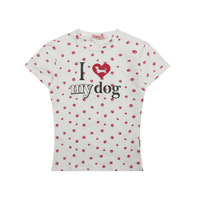 Retro simple hot girl short design short sleeve T-shirt - Thumbnail 2
