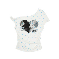 Retro Spice Simple Design Short Sleeve T-Shirt - Thumbnail 2