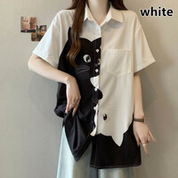 Cat print blouses - Thumbnail 2