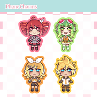 VOCALOID Acrylic Phone Charms - Thumbnail 1