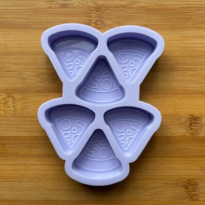 Pizza slice silicone mold