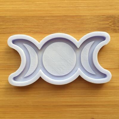 Triple moon silicone mold