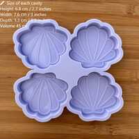 Seashell Silicone Mold - Thumbnail 1