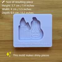 Halloween Candles Silicone Mold - Thumbnail 1