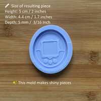 Digital Pet Game Console Silicone Mold - Thumbnail 1