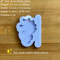 Seahorse Silicone Mold - Thumbnail 1