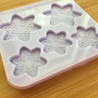 Snowflake Mix Silicone Mold - Thumbnail 4