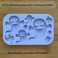 Ghosts Silicone Mold - Thumbnail 1