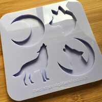Wolf Silicone Mold - Thumbnail 3