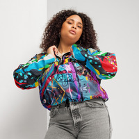 MW Womens cropped windbreaker - Thumbnail 3