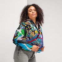 MW Womens cropped windbreaker - Thumbnail 4