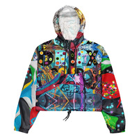 MW Womens cropped windbreaker - Thumbnail 5