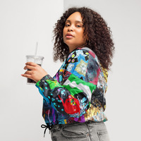 MW Womens cropped windbreaker - Thumbnail 8