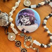 Harrowhark Minky Plush Button 58mm - Thumbnail 1