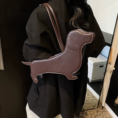 Cute dog tote bag hand shoulder bag