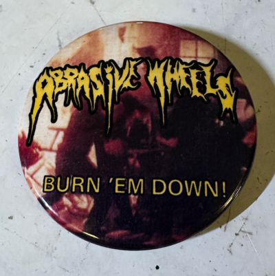 Abrasive Wheels Pin Badge