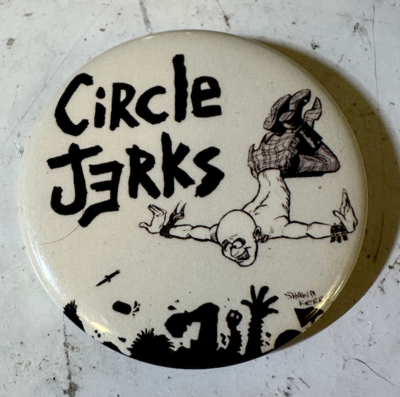 Circle Jerks Pin Badge