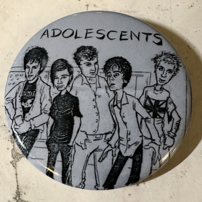Adolescents pin badge