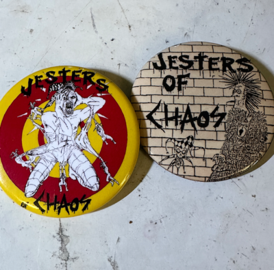 Jesters of Chaos Pin Badge