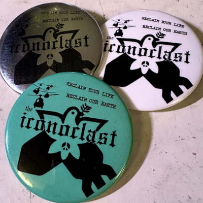 Iconoclast pin badge