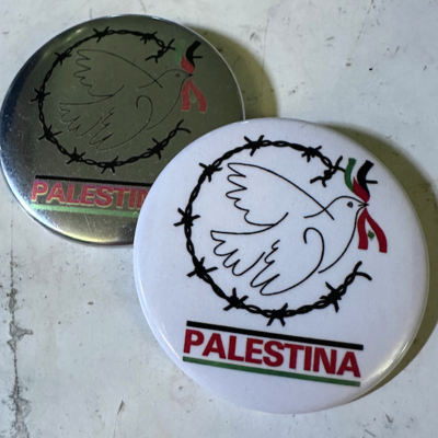 Palestine pin badge