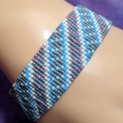 Pixel bracelet - disability pride