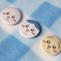 Ch!!kawa & Friends Face Buttons - Thumbnail 1
