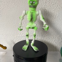"Boner" Stabone action figure (White plastic) - Thumbnail 4