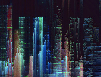 dystopika 003 - small giclée print - 10" x 8"