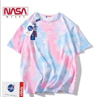 Gradient ice silk short-sleeved T-shirt - Thumbnail 3