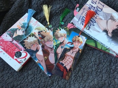 Bakugou Bookmarks! Set Three (Double Sided)