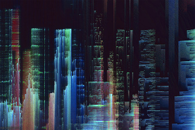 dystopika 003 - XL giclée print - 36" x 24"