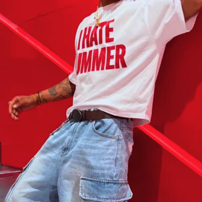 Free shipping-i hate summer tee