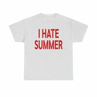 Free Shipping-I HATE SUMMER TEE - Thumbnail 3