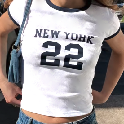 New york ringer tee