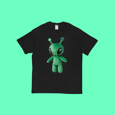 Alien doll t shirt black