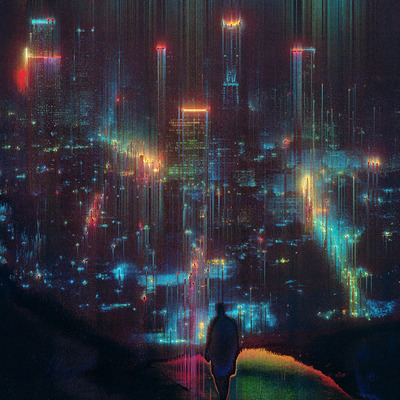 Only 2 left: city of forgotten dreams - xl giclée print - 24" x 32"