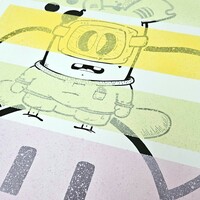 Painting by Mou Kahami “Bipolarshit” - Thumbnail 2