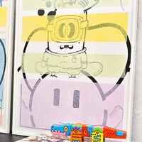 Painting by Mou Kahami “Bipolarshit” - Thumbnail 8