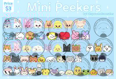 Mini Peekers (MASTER LIST)