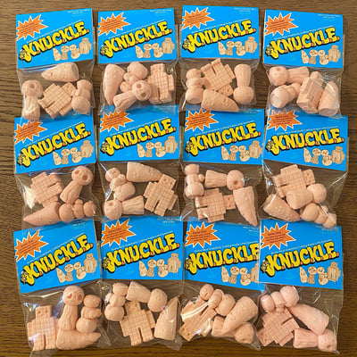 K.n.u.c.k.l.e. series 1 hard resin keshi figures