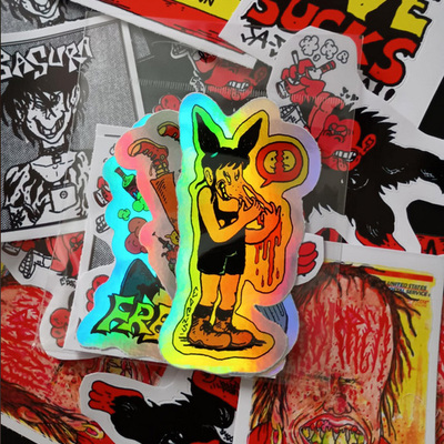 Fiasco holographic sticker pack 