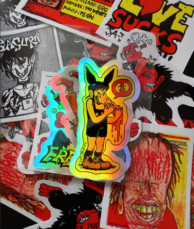Fiasco Holographic Sticker Pack 
